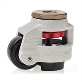 Casters Addasadwy Lefelu Plât Uchaf Polygonal